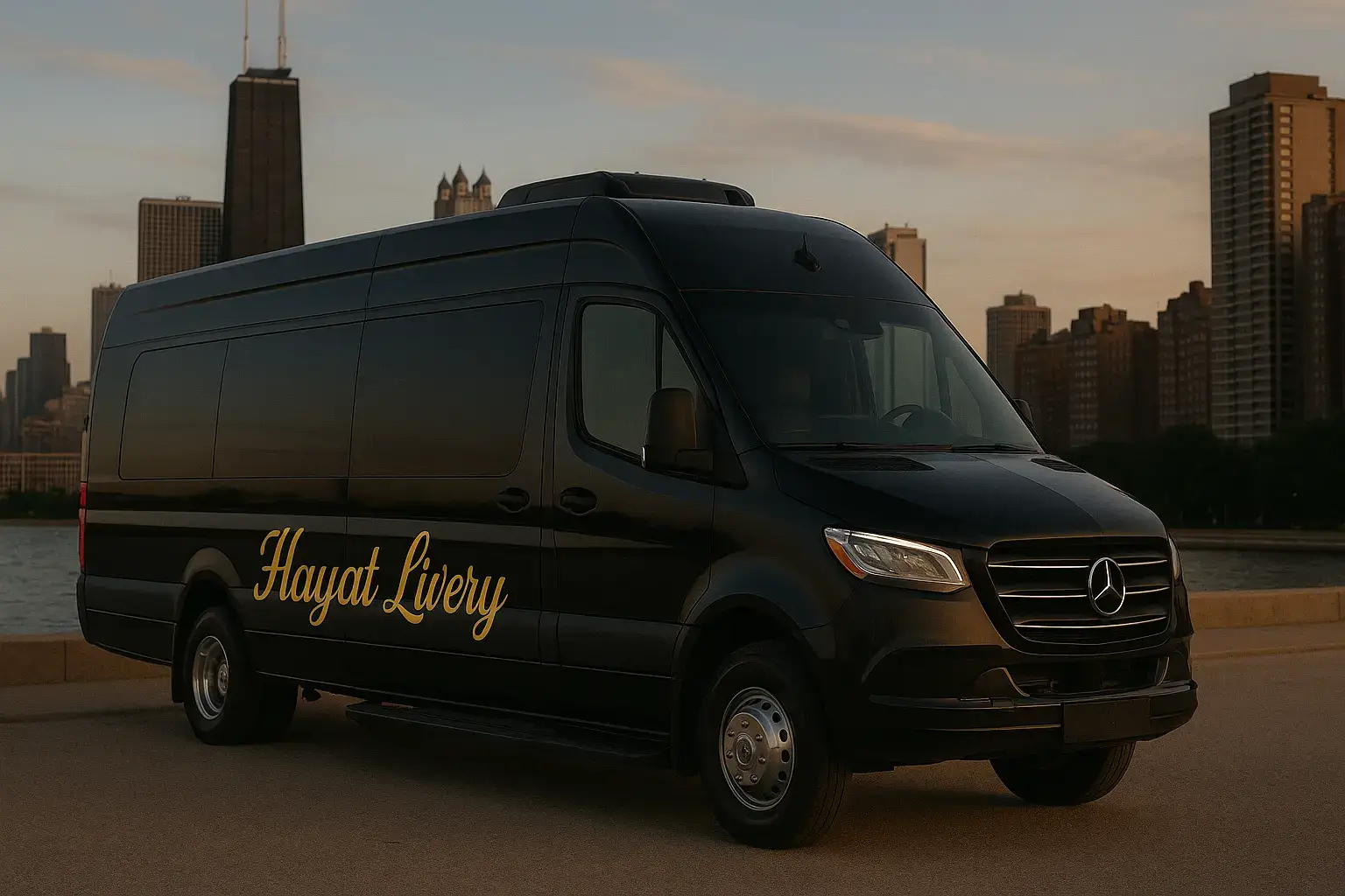 Mercedes Sprinter Party Bus - Hayat Livery Chicago